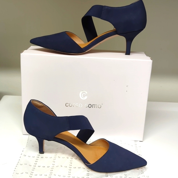 Corso Como Peacoat Nebucco Size 9 2". Heel - Picture 3 of 8